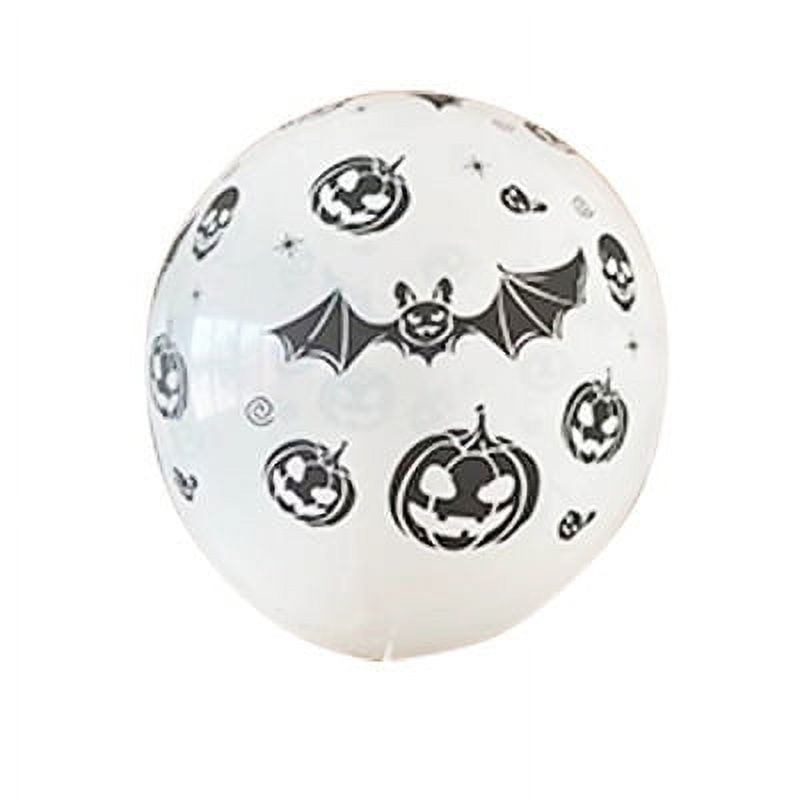 10pcs Spooky Halloween 12" Latex Balloon