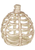 11" Light Up Pumpkin Bones Decoration