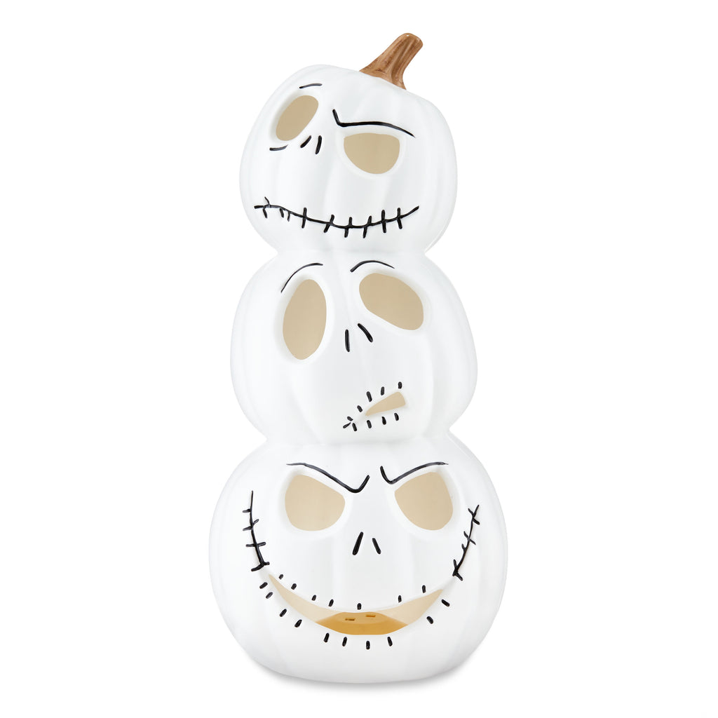 18-Inch Jack Stack Pumpkin White Color Halloween Decoration The Nightmare Before Christmas