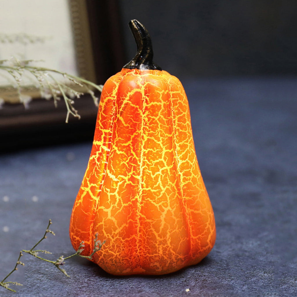 Taicans Glass LED Pumpkins Light with Timer for Halloween Pumpkin Decorations Fall and Thanksgiving Decor