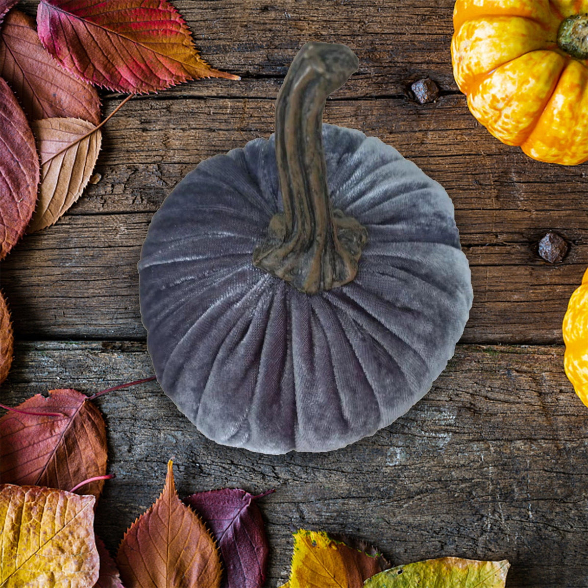 Sahpxhe Halloween Pumpkin Decorations Halloween Velvet Pumpkins Decor Super Soft Stuffed with Exquisite 15*15cm