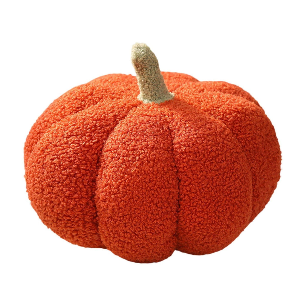Halloween Plush Pumpkin Decorations, Soft Stuffed Fabric Pumpkins for Fall Harvest & Spooky Season Home Decor