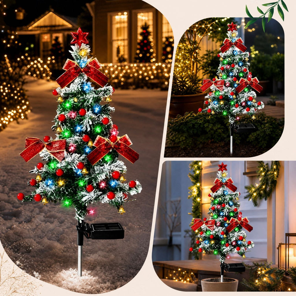 Solar Halloween Metal Moon Black Cat Garden Stake with LED Pumpkin Lantern, Light Up Star Bat Yard Decor Stake, Spooky Outdoor Lawn Pathway Halloween Decoration