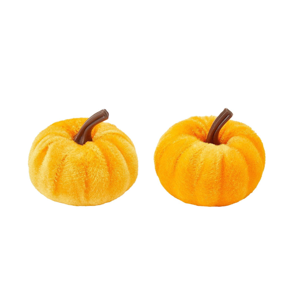 Bazyrey Velvet Pumpkins Fake Mini Pumpkin,Halloween Decor 12pcs Artificial Fake Velvet Pumpkins Decoration for Fall(Blue+White),Happy Halloween Thanks Giving Day Autumn Decorations