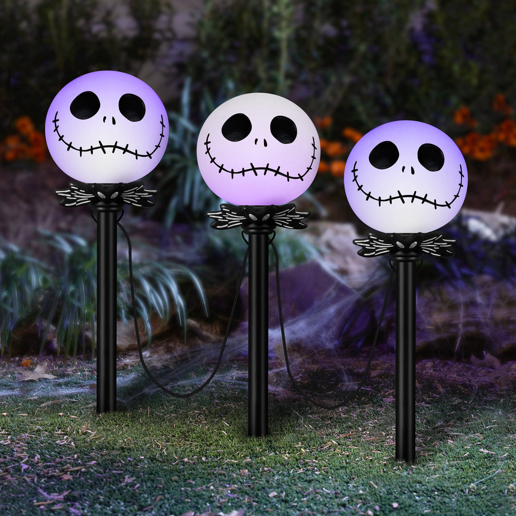 Halloween Lightshow Pathway CandleFlicker Nightmare Before Christmas