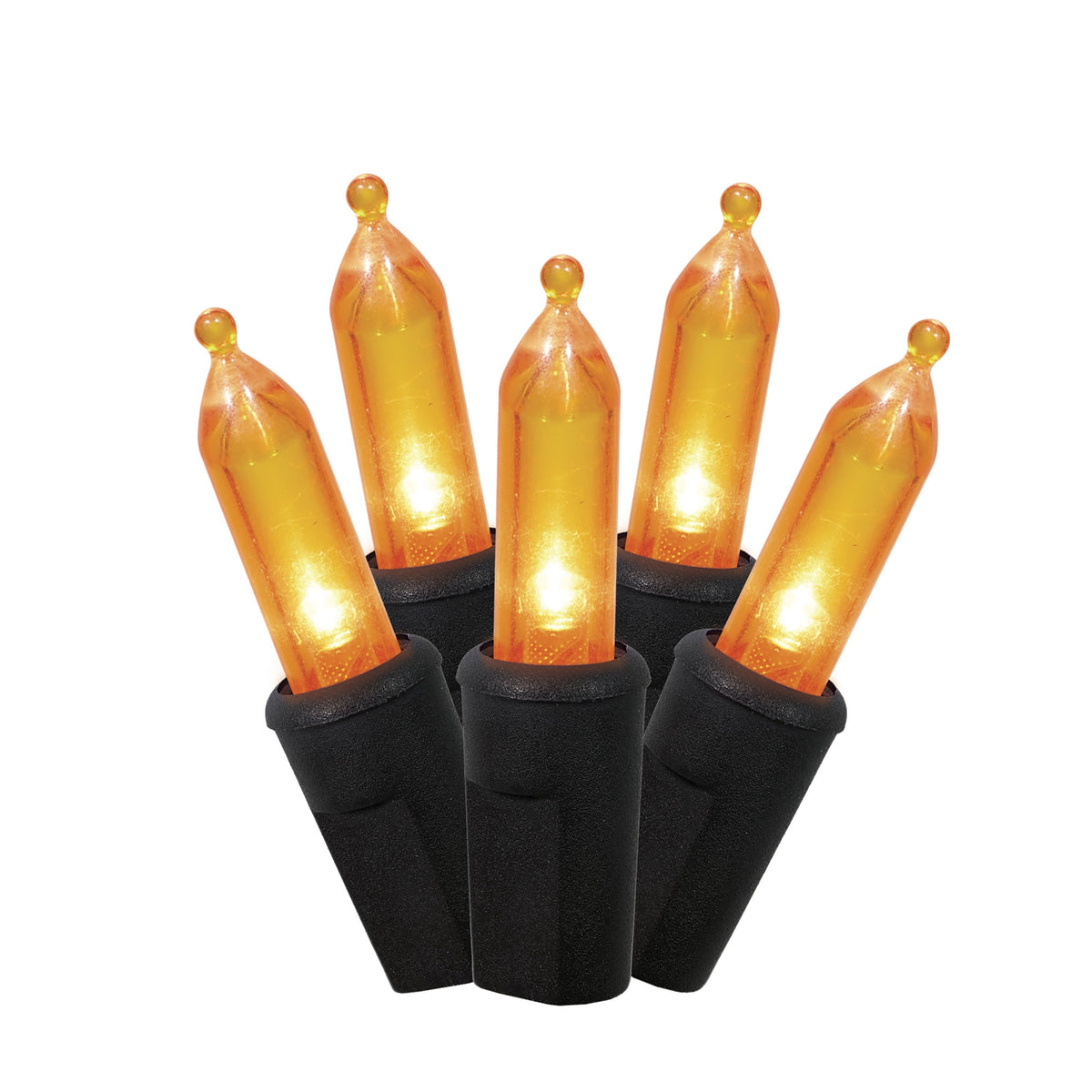 Indoor/Outdoor 50-Count LED Mini String Lights, Purple, 9.5', Halloween by Way To Celebrate