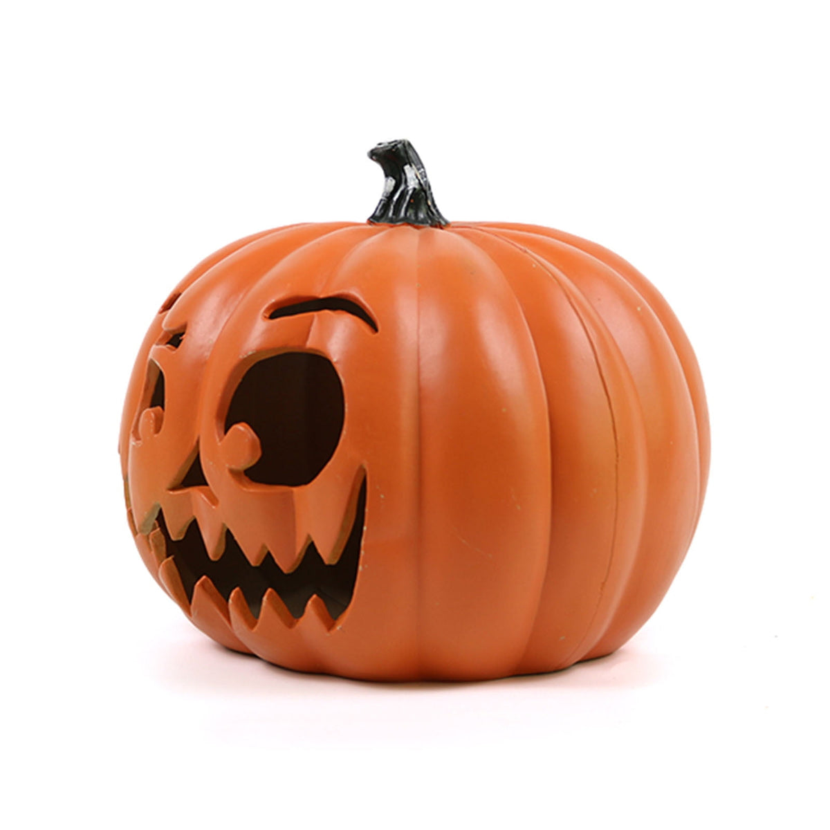 SRUILUO Halloween Light up Jack-O-Lantern, Fall Thanksgiving Pumpkin Light Decorations, Pumpkin Prop with LED Light, Halloween Tabletop Decorations Props for Indoor Outdoor Decor (No Battery)