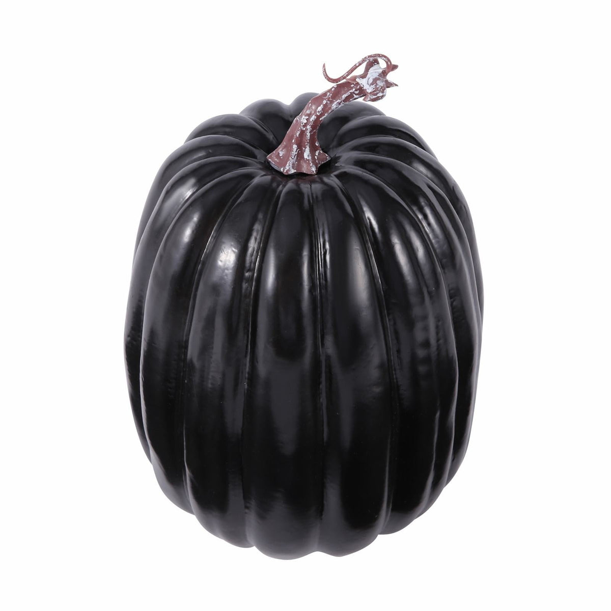 FXMLRLK 1 PCS 6.5 Inch Pink Plastic Pumpkins for Decorating - Large Artificial Foam Pumpkins for Fall Decor, Halloween, Thanksgiving, Paintable for DIY Crafts & Centerpieces