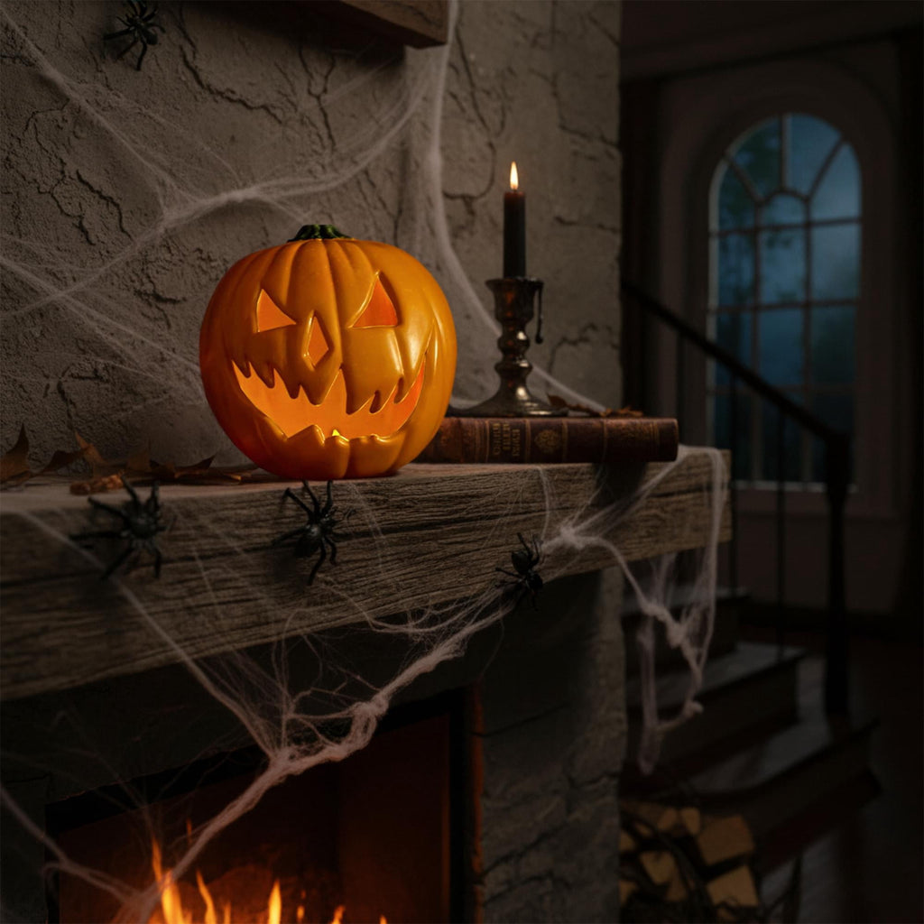 Trick or Treat Studios Curse of Michael Myers Light-Up Halloween Pumpkin - 8 in x 28 in