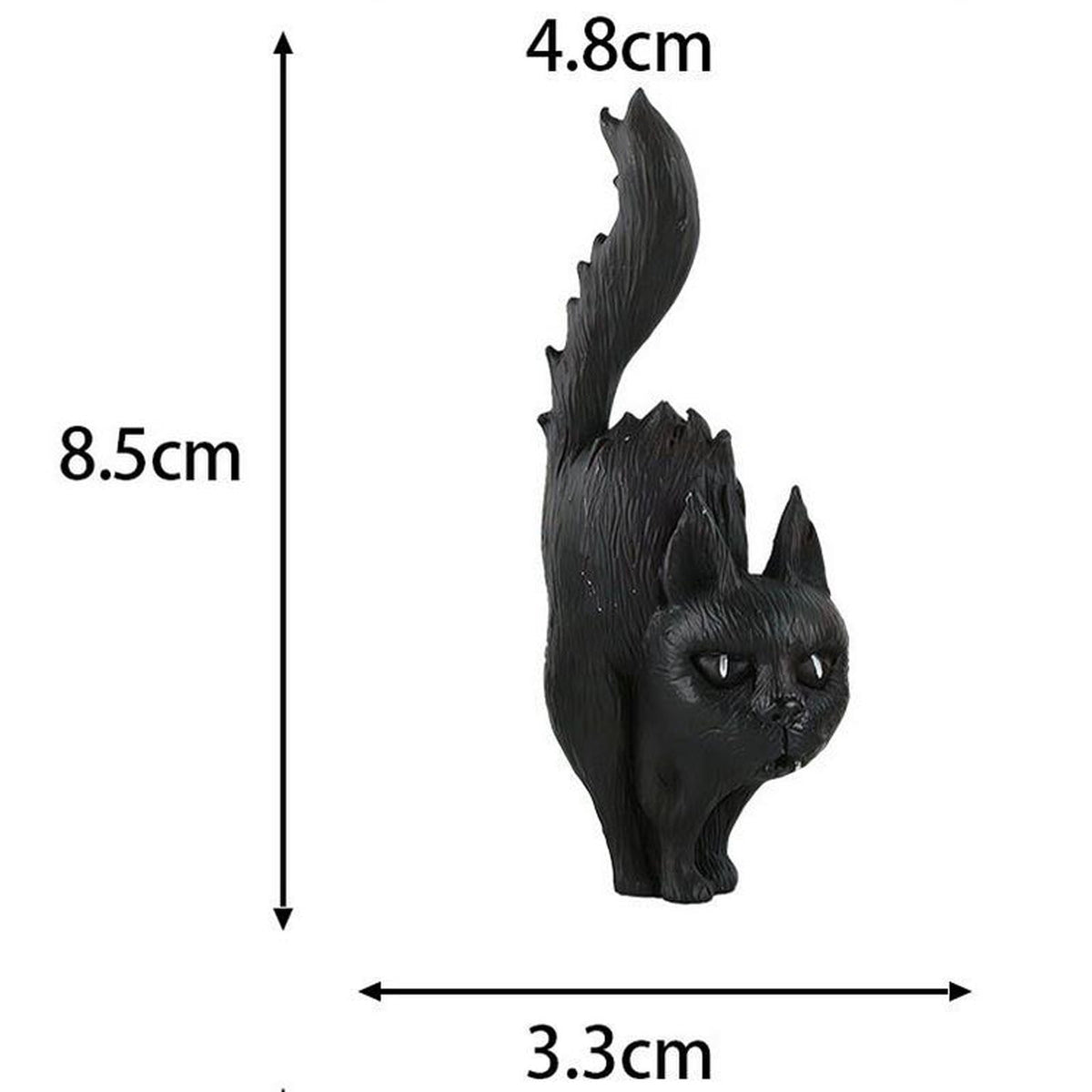 Miniature Halloween Figurines Mini Resin Pumpkin Ghost Kitty Witch Statue Ornaments Pumpkin Doll Miniature Landscape Pumpkin Scene Layout