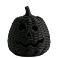 9.8 in. Halloween Eerie Pumpkins — Dark Patterns with Eerie Shadows, Halloween Decorations for Halloween Parties & Trick or Treat Nights — great for Costume Parties with spooky yard displays