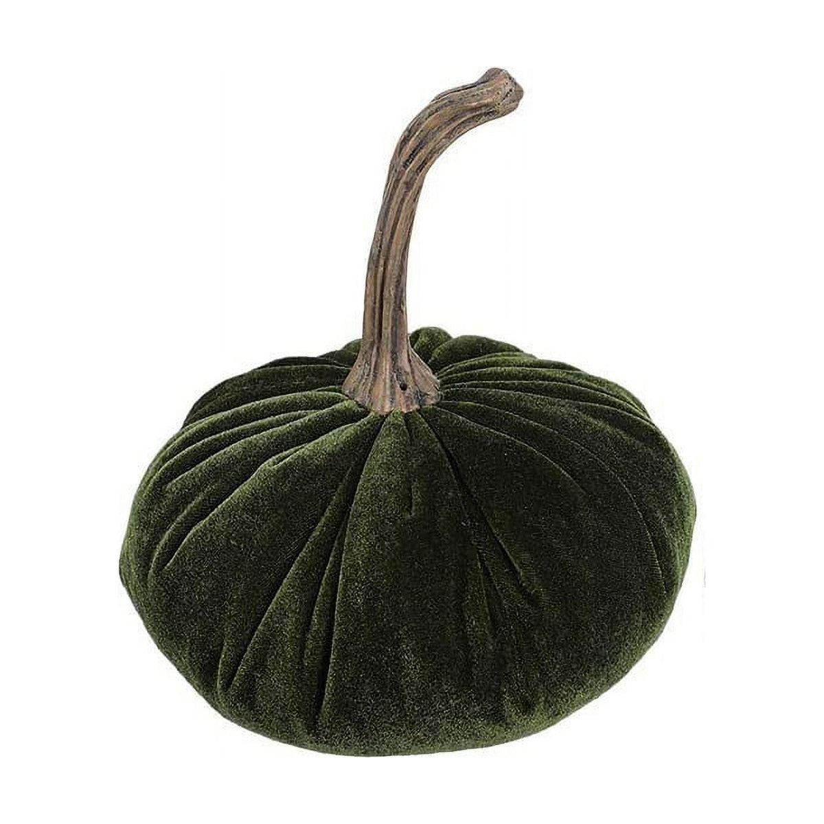 Suncoda Fall Decorations 1 Pc Faux Assorted Velvet Pumpkins Decorative Foam Pumpkins for Farmhouse Fall Wedding Thanksgiving Halloween Table Centerpiece Mantel Kitchen Decor 6*6in