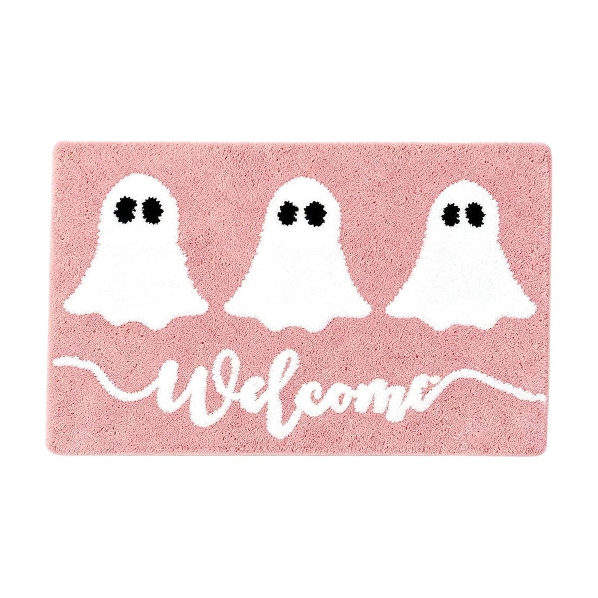 AuroraX Halloween Ghost Decor Outdoor Halloween Decoration Courtyard Tabletop Desktop Haunted Halloween Decoration for Yard Garden Pink