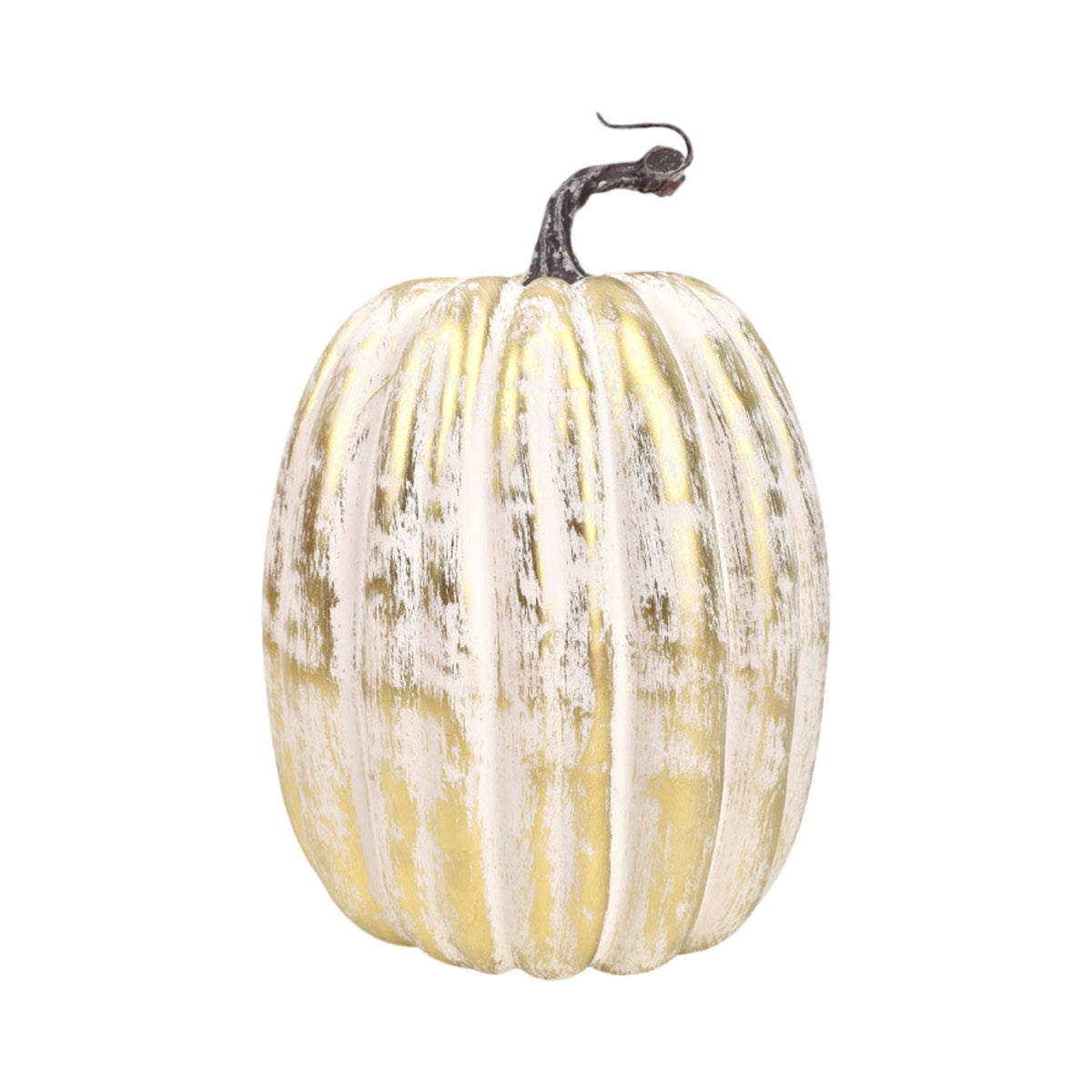 Halloween Artificial Pumpkin Farmhouse Decor, Rustic Country Style Fall Thanksgiving Table Centerpiece for Kitchen Mantel Shelf Entryway Fall Accent Ornament