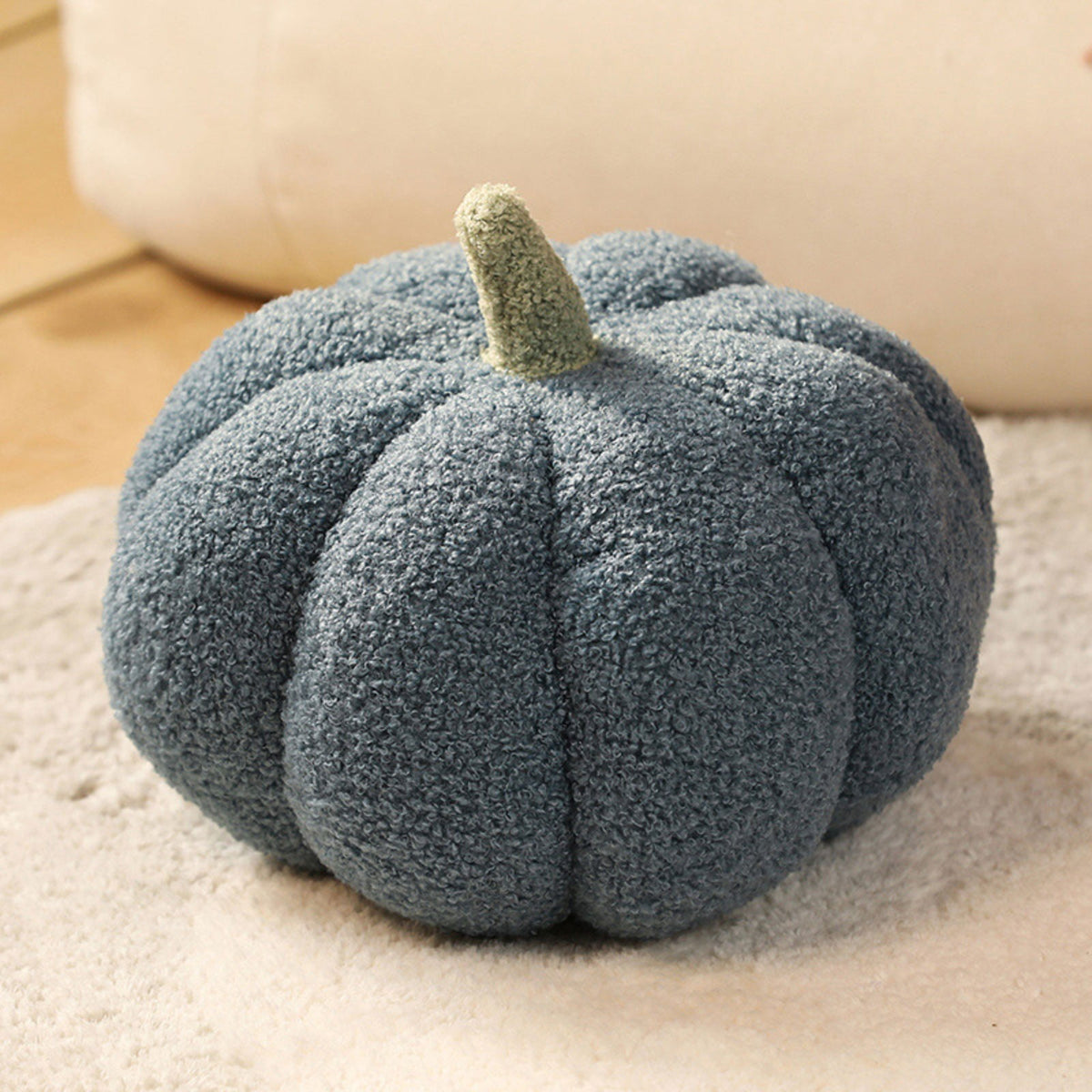Halloween Plush Pumpkin Decorations, Soft Stuffed Fabric Pumpkins for Fall Harvest & Spooky Season Home Decor