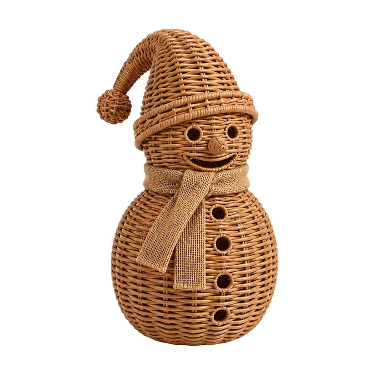 Handwoven Pumpkin Lantern, Rustic Vintage Halloween Decor, 28cm Woven Pumpkin Lantern Without LED Candle Light, Pumpkin Ornament for Mantel Doorstep Halloween Party Decorations