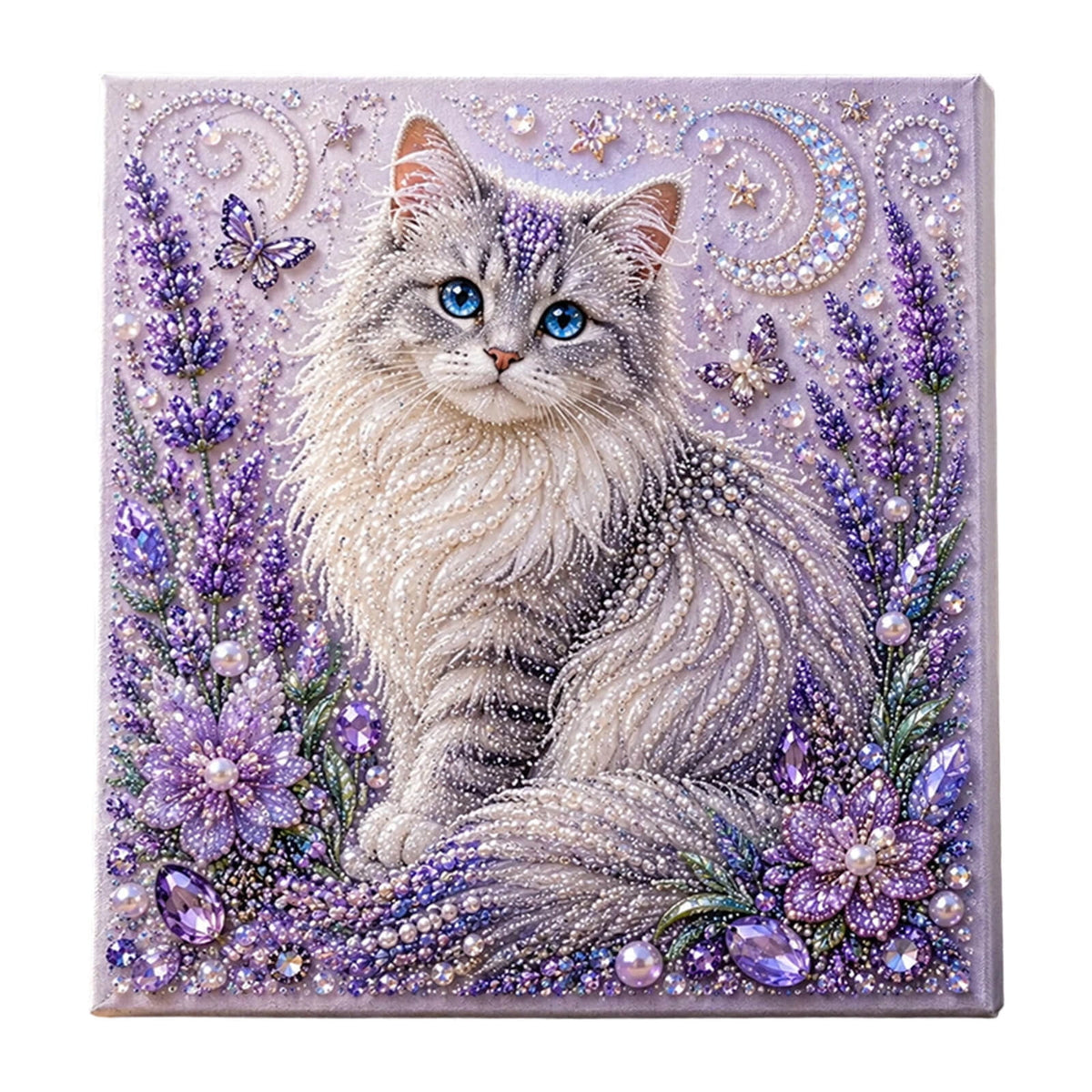 JWZZYD DIY Christmas Pearl Painting Art Kit with Frame, 9.8" Christmas Pearl Beads Art Craft Set, Gemstone Dots Beads for Holiday Christmas Wall Decor, Decoration Gift(Reindeer)