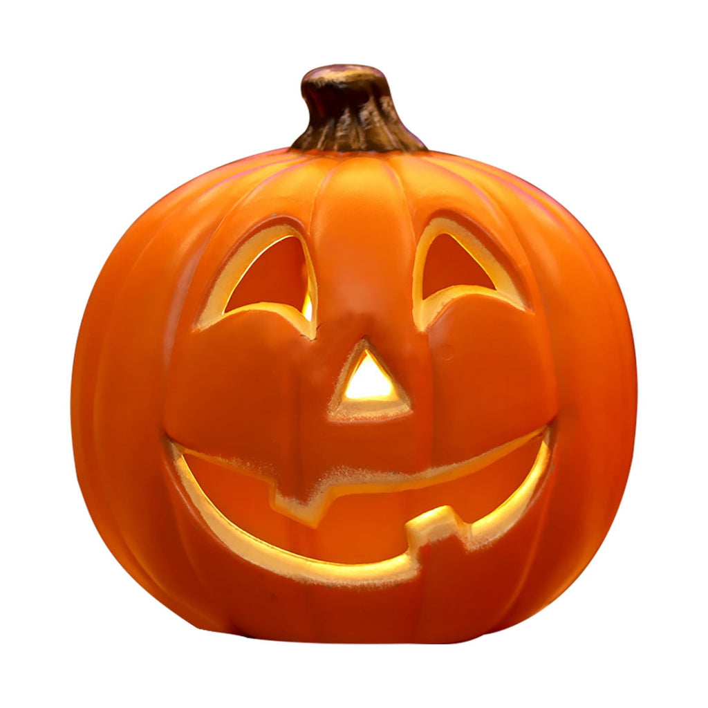 Oversized Luminous LED Pumpkin Light Halloween Yard Decoration for Outdoor Indoor Party Scene Setting Holiday Prop