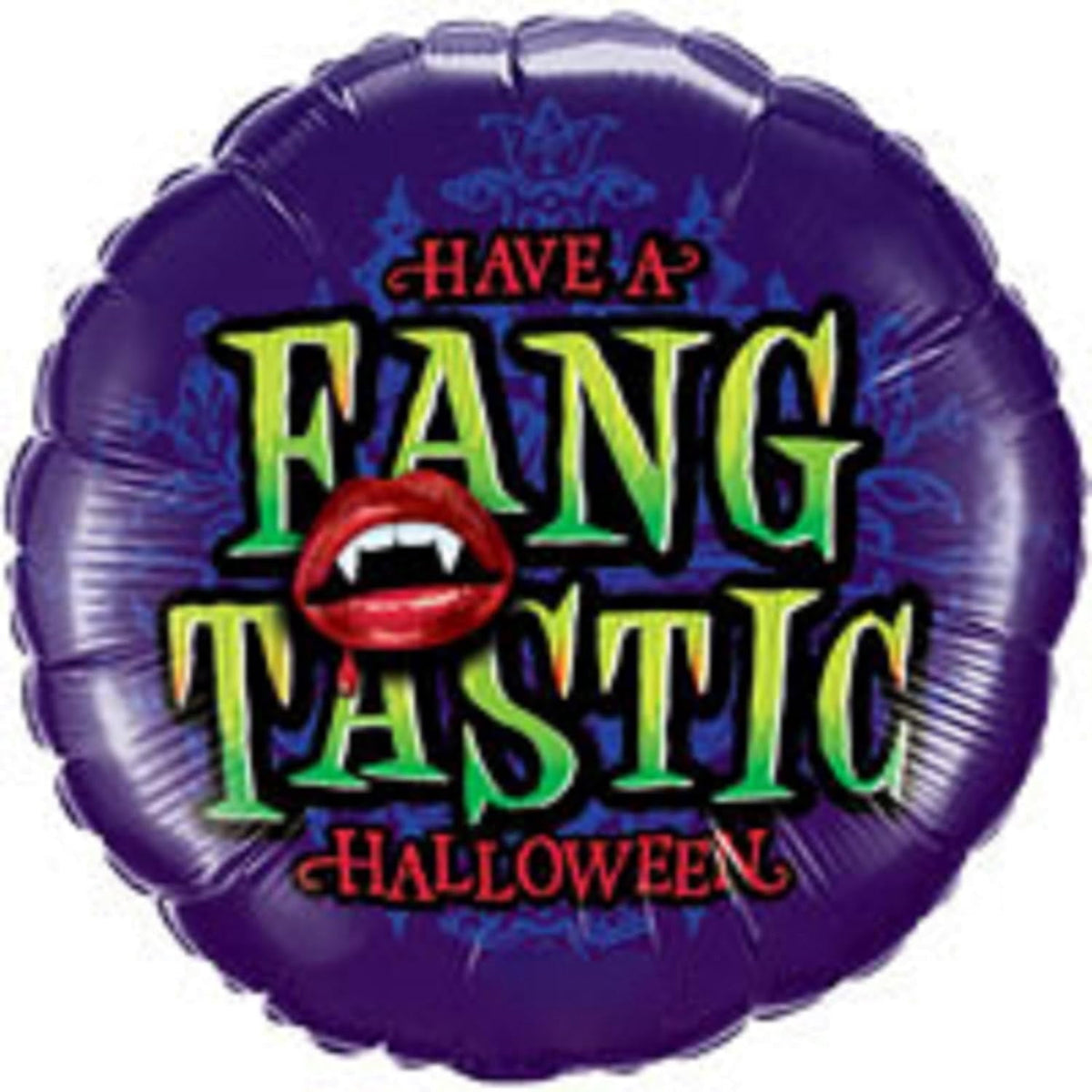PMU Halloween Party Decoration "Happy Halloween" Jack Faces Aglow 18 Inch Mylar-Foil Balloon (1pkg) Pkg/1