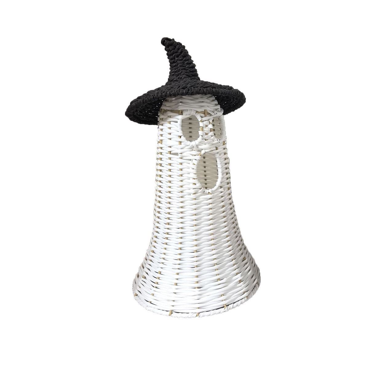 Handwoven Pumpkin Lantern, Rustic Vintage Halloween Decor, 28cm Woven Pumpkin Lantern Without LED Candle Light, Pumpkin Ornament for Mantel Doorstep Halloween Party Decorations