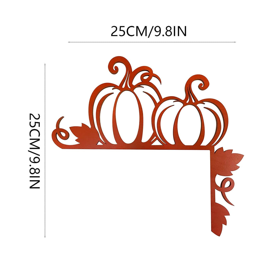 XGFHYJEH Halloween Decorations Decor, Scene Decoration With Iron Door Hanging Corners, Halloween Pumpkin, And Ghost Door Corner Decoration