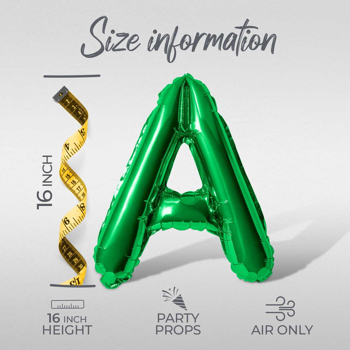 Letter Balloons - WITCH CROSSING 16" Inch Alphabet Letters Foil Mylar Balloon Halloween Party Banner (Gold)