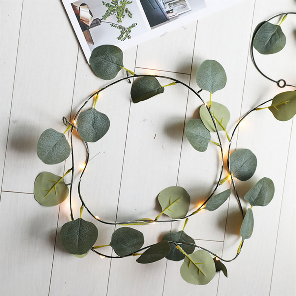 yulier Artificial Garland 70.86 inch Spring Garland with Flowers, Faux Vines Floral Hanging Garland for Holiday Wedding Spring Home Party Window Door Fireplace Table Indoor Outdoor Decor