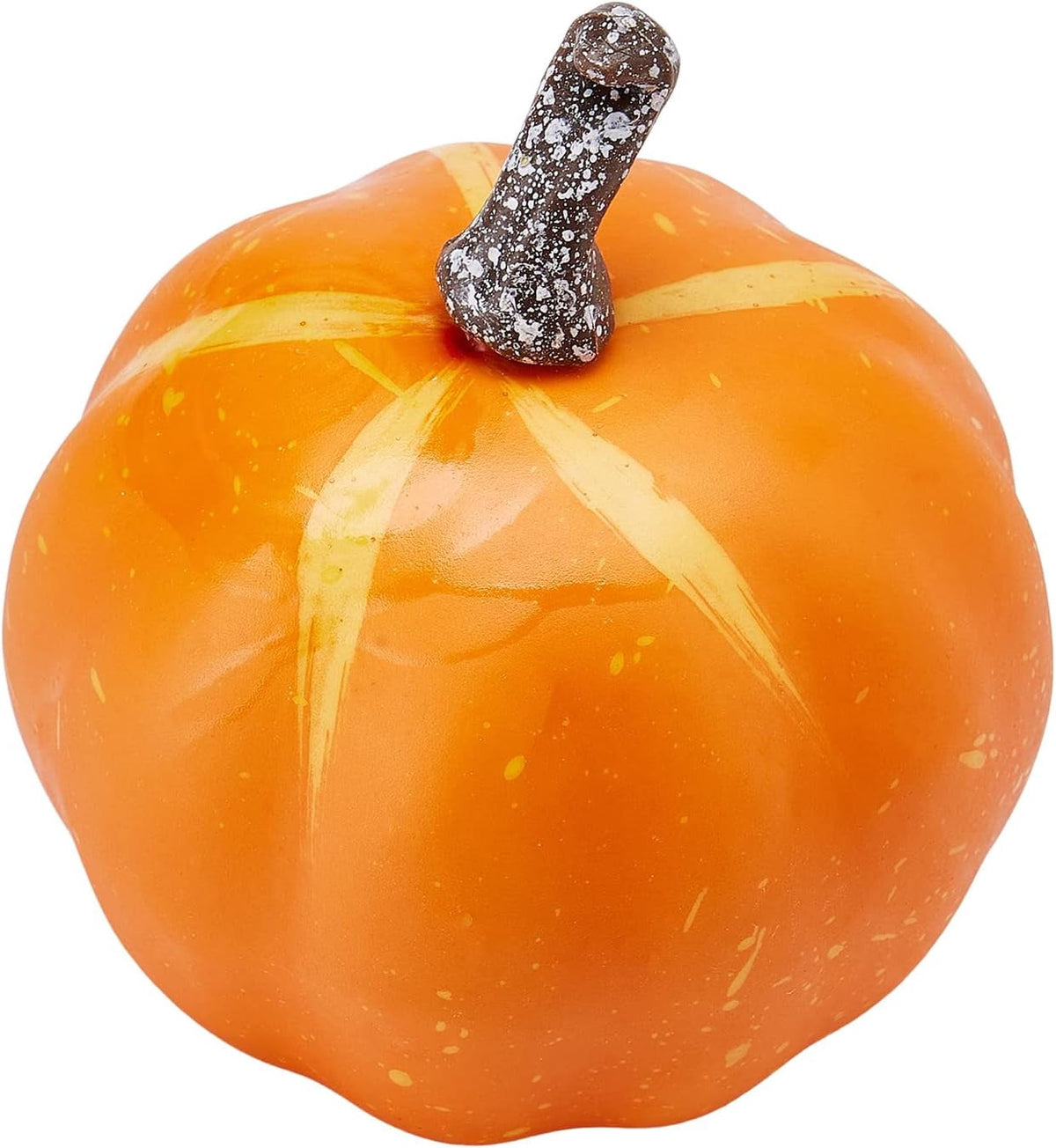 7Pcs Artificial Pumpkins Fall Decoration Assorted Faux Pumpkin Cute Foam Pumpkins for Home Outside Halloween Decorating