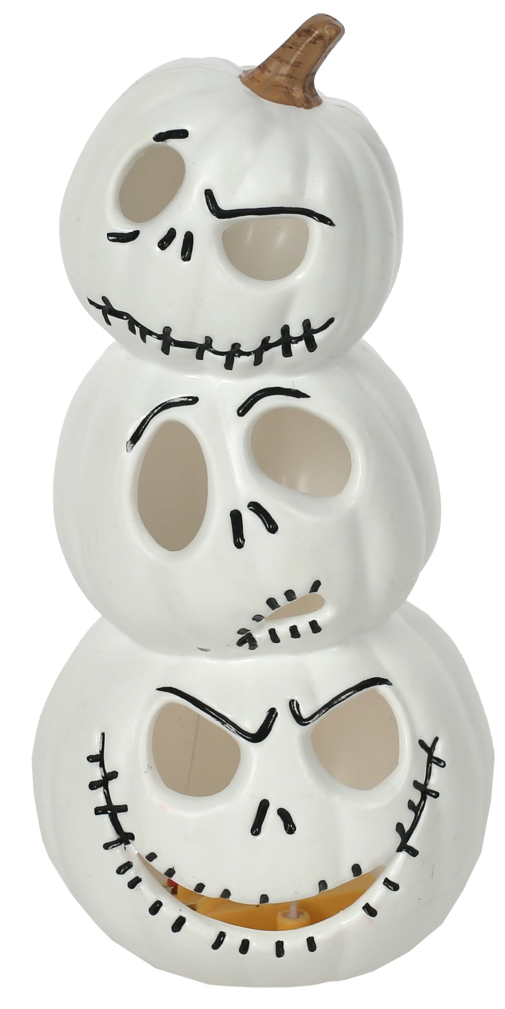 18-Inch Jack Stack Pumpkin White Color Halloween Decoration The Nightmare Before Christmas
