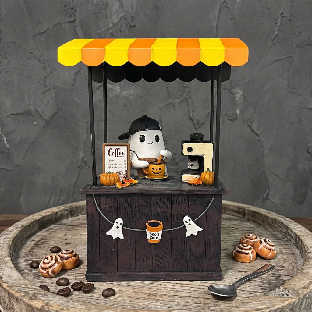 2026 Halloween Kooky Spook Ghost Figural Canister Cookie Jar,Halloween ghost canister